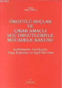 Örgütlü Suçlar ve Çıkar Amaçlı Suç Örgütleriyle Mücadele Kanunu; Açıklamalar, Gerekçeler