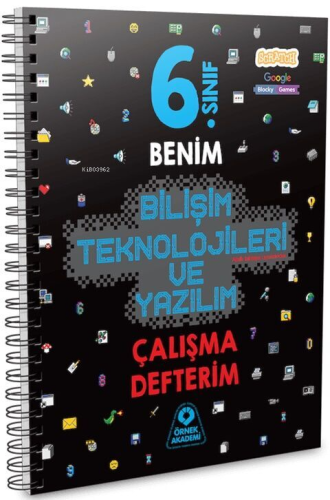 Örnek Akademi 6. Sınıf Benim Bilişim Teknolojileri ve Yazılım Çalışma Defterim