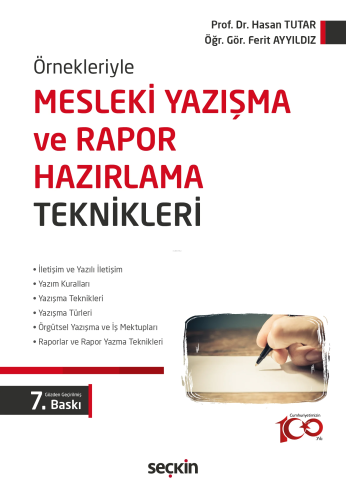 Örnekleriyle Mesleki Yazışma ve Rapor Hazırlama Teknikleri - Kitapiks.