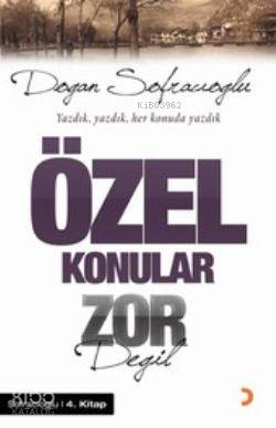 Özel Konular Zor Değil - Kitapiks.com