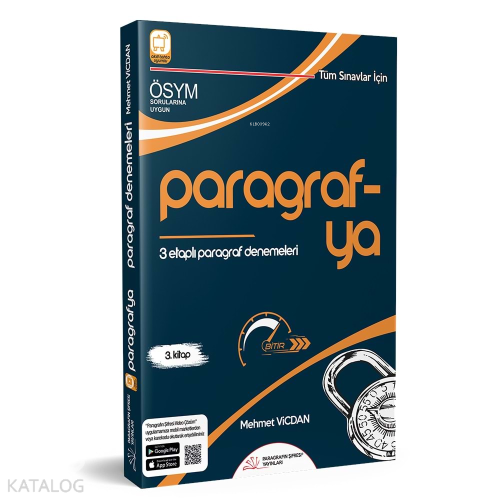 Paragrafın Şifresi Tüm Sınavlar için Paragraf - ya 3 Etaplı Paragraf Denemeleri