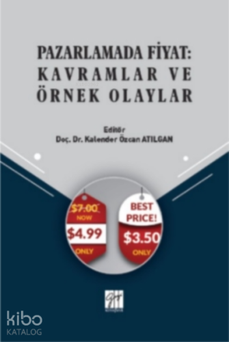 Pazarlamada Fiyat : Kavramlar ve Örnek Olaylar - Kitapiks.com