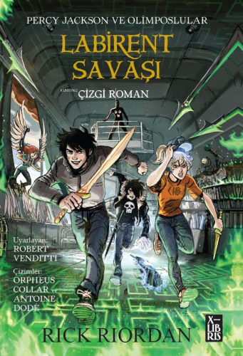 Percy Jackson ve Olimposlular Labirent Savaşı;Çizgi Roman - Kitapiks.c