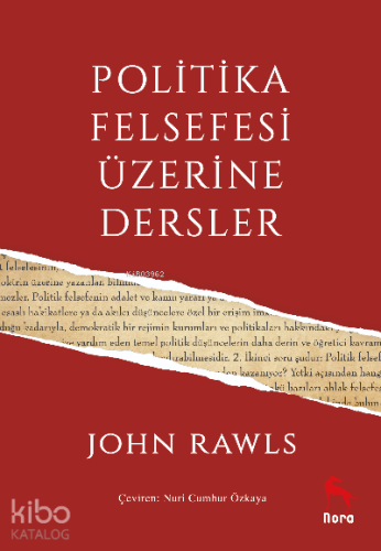 Politika Felsefesi Üzerine Dersler - Kitapiks.com