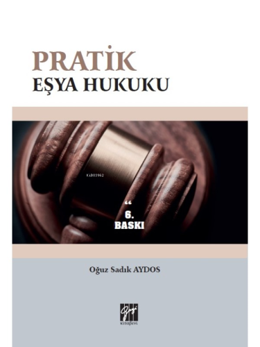 Pratik Eşya Hukuku - Kitapiks.com