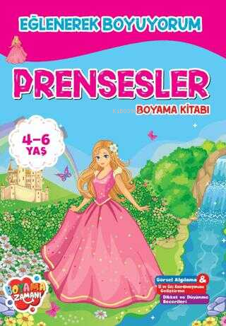 Prensesler - Eğlenerek Boyuyorum - Kitapiks.com