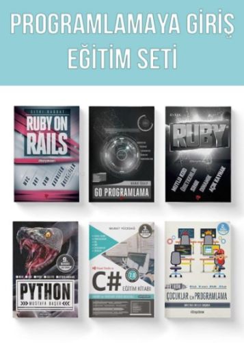 Programlamaya Giriş Eğitim Seti (6 Kitap Takım) - Kitapiks.com