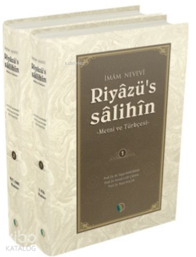 Riyazü's Salihin Tercüme-Metin (2 cilt) - Kitapiks.com