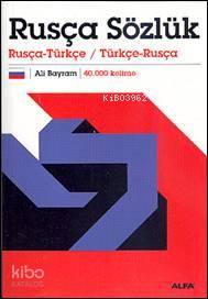 Rusça Sözlük (Ciltli); Rusça-Türkçe / Türkçe-Rusça