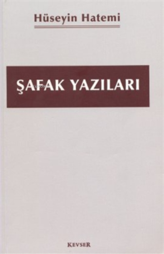 Şafak Yazıları - Kitapiks.com