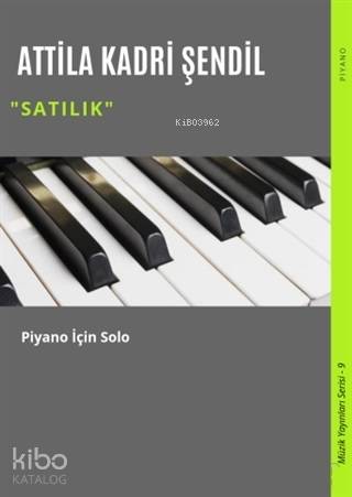 Satılık; Piyano İçin Solo - Kitapiks.com