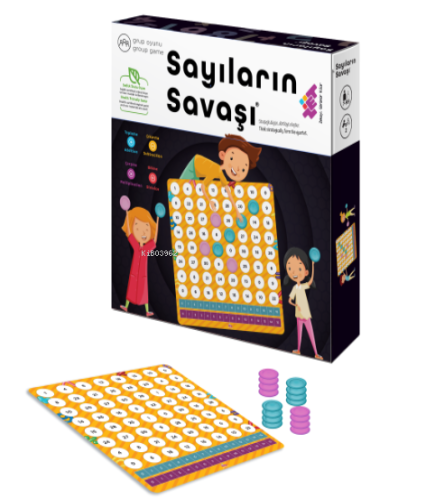 Sayıların Savaşı Zeka ve Akıl Oyunu 7+ Yaş 2 Oyuncu
