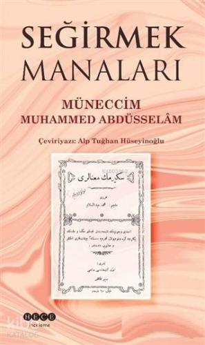 Seğirmek Manaları - Kitapiks.com