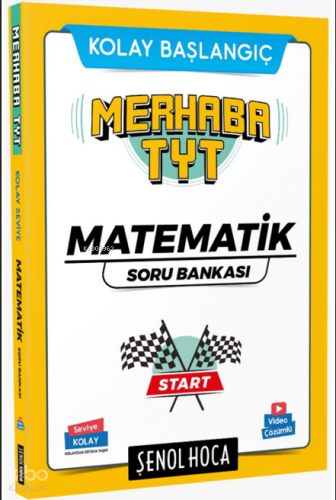 Şenol Hoca Merhaba TYT Matematik Soru Bankası - Kitapiks.com