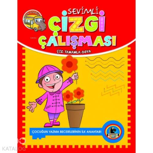 Sevimli Çizgi Çalışması 6 Kitap Takım