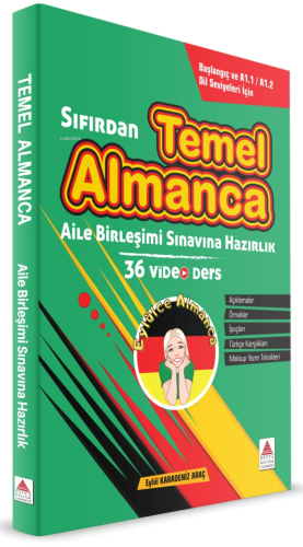 Sıfırdan Temel Almanca ve Aile Birleşimi Sınavına Hazırlık - Kitapiks.