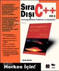 Sıra Dışı C++; Cilt 2 - Kitapiks.com