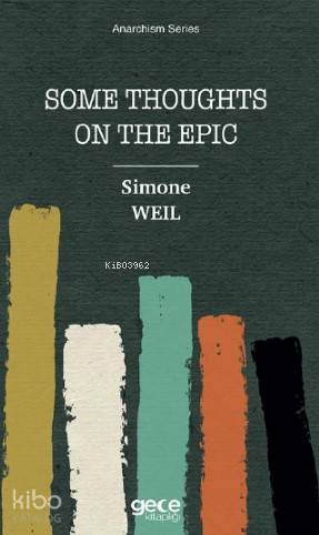 Some Thoughts on the Epic