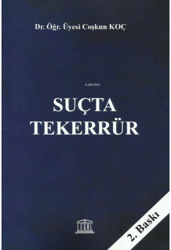 Suçta Tekerrür - Kitapiks.com