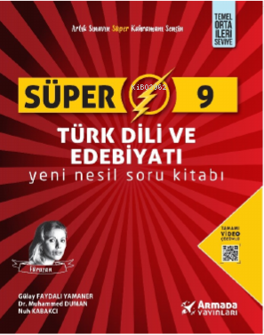 Süper 9 Türk Dili Ve Edebiyatı Yeni Nesil Soru Kitabı