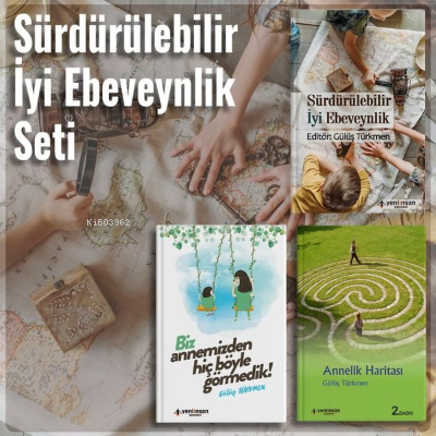 Sürdürülebilir İyi Ebeveynlik Seti (3 Kitap) - Kitapiks.com