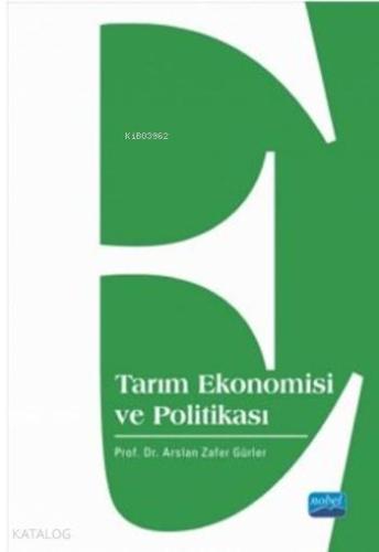 Tarım Ekonomisi ve Politikası - Kitapiks.com