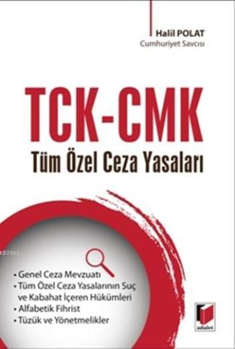 TCK - CMK Tüm Özel Ceza Yasaları - Kitapiks.com