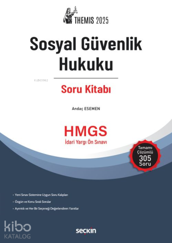 Themis 2025 - Sosyal Güvenlik Hukuku Soru Kitabı - Kitapiks.com