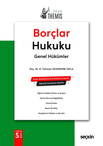 Themis– Borçlar Hukuku Genel Hükümler – Konu Kitabı - Kitapiks.com