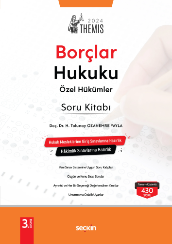 Themis– Borçlar Hukuku Özel Hükümler – Soru Kitabı - Kitapiks.com