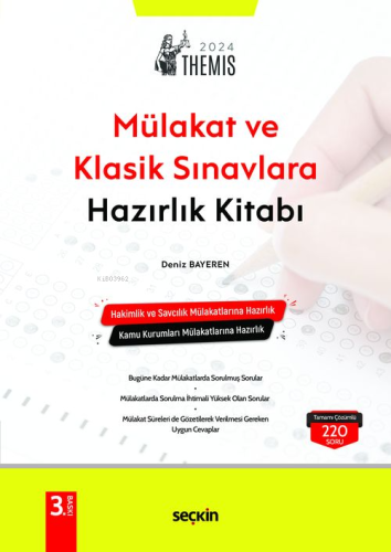 Themis– Mülakat ve Klasik Sınavlara Hazırlık Kitabı - Kitapiks.com