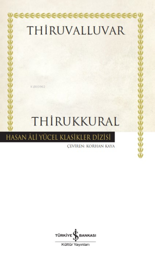 Thirukkural - Ciltli - Kitapiks.com