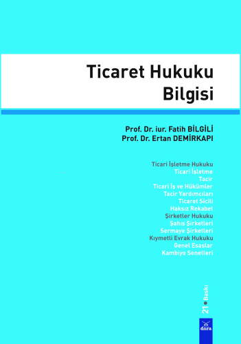 Ticaret Hukuku Bilgisi