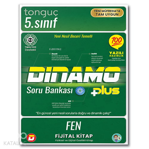 Tonguç Akademi 5. Sınıf Fen Bilimleri Dinamo Soru Bankası