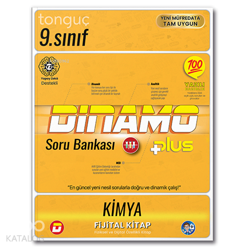 Tonguç Akademi 9. Sınıf Dinamo Kimya Soru Bankası - Kitapiks.com