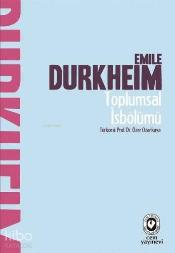 Toplumsal İşbölümü - Kitapiks.com