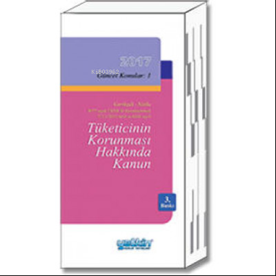 Tüketicinin Korunması Hakkında Kanun (6502 Sayılı)