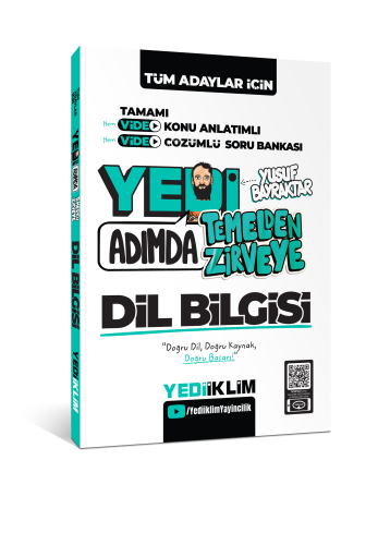 Tüm Adaylar İçin Yedi Adımda Temelden Zirveye Dil Bilgisi Video Konu Anlatımlı Video Çözümlü Soru Bankası