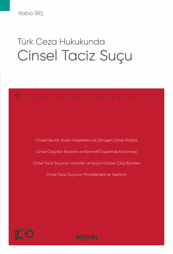 Türk Ceza Hukukunda Cinsel Taciz Suçu - Kitapiks.com