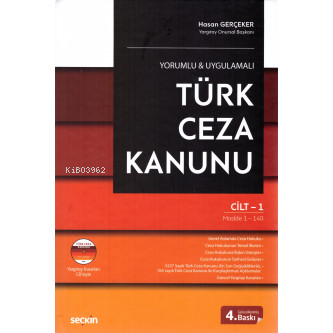 Türk Ceza Kanunu (2 Cilt)