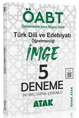 Türk Dili Edebiyatı Öğretmenliği İmge 5 Deneme Çözümlü - Kitapiks.com