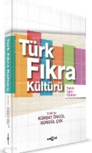 Türk Fıkra Kültürü; Tanım Tahlil Yöntem - Kitapiks.com