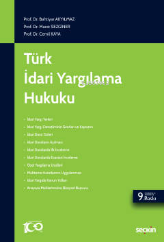 Türk İdari Yargılama Hukuku - Kitapiks.com