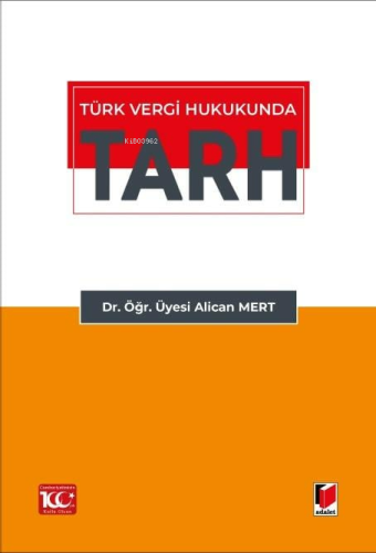 Türk Vergi Hukukunda TARH - Kitapiks.com