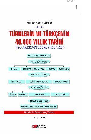Türklerin ve Türkçenin 40.000 Yıllık Tarihi; Jeo-Arkeo-Teleskopik Bakı