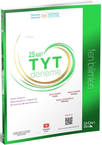 TYT 25'li Fen Bilimleri Deneme