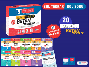 TYT Fasikül Fasikül Tüm Dersler Evrensel İletişim Yayınları - Kitapiks