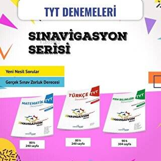 Tyt Sınavigasyon Deneme Seti (Türkçe+Mat+Fen) /Canım Hocam