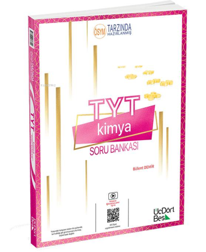 Üç Dört Beş Yayınları TYT Kimya Soru Bankası - Kitapiks.com