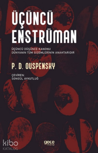Üçüncü Enstrüman;Üçüncü Düşünce Kanonu Dünyanın Tüm Gizemlerinin Anahtarıdır